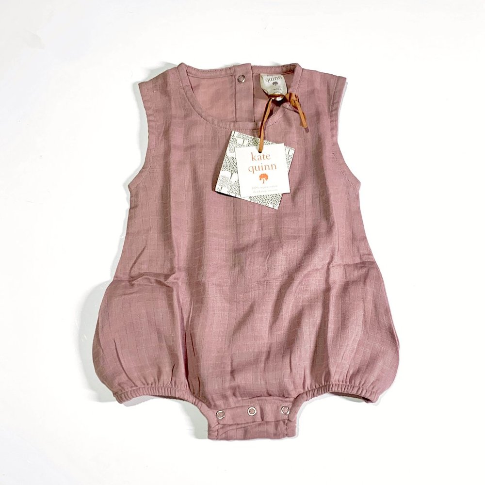 Kate Quinn Mauve Bubble Romper